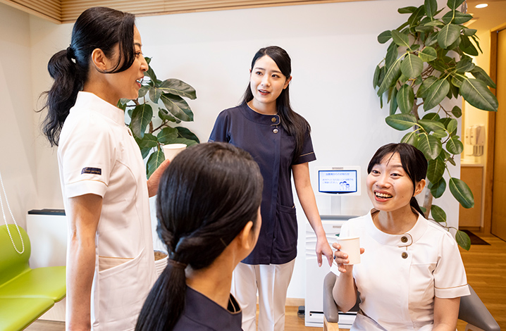 チームワーク抜群の働きやすい環境