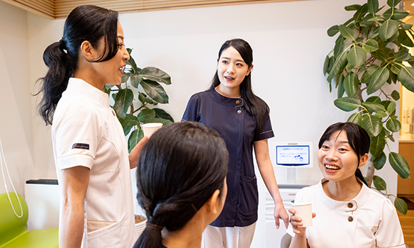 チームワーク抜群の働きやすい環境