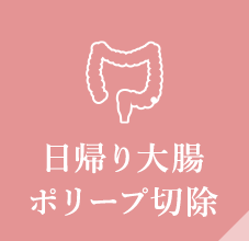 日帰り大腸ポリープ切除